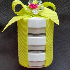 ✨ Lot of 3 Lottie London Ready Set Go Setting Powder — True Translucent 0.17 oz